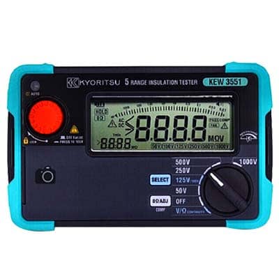 Kyoritsu 3551 Digital Insulation Resistance Tester